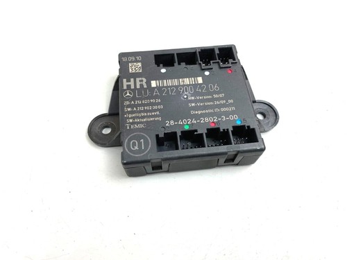 Mercedes Benz E C Klasse W212 W204 Steuergerät Hintere rechte Tür A2129004206