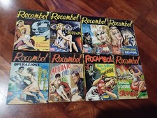 ROCAMBOL serie completa 1/8 Noir Editore MERONI 1965 Ottima