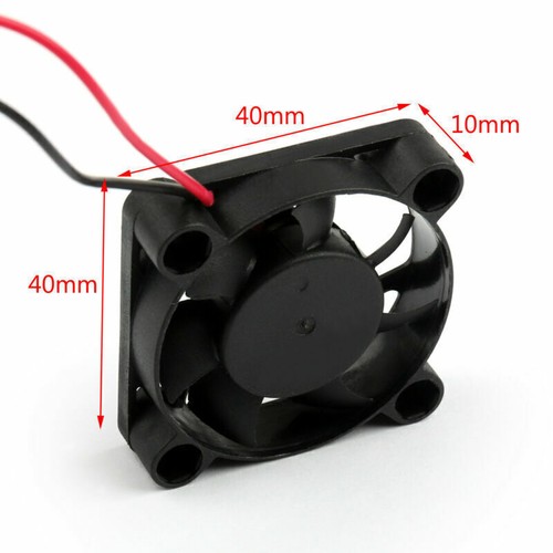 4X DC Brushless Cooling Fan 5V 0.15A 4010s 40x40x10mm 2 Pin CUP Computer Fan H7 - Afbeelding 4 van 7