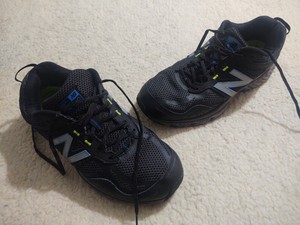 Black Trail Running Shoes Sneakers Size 