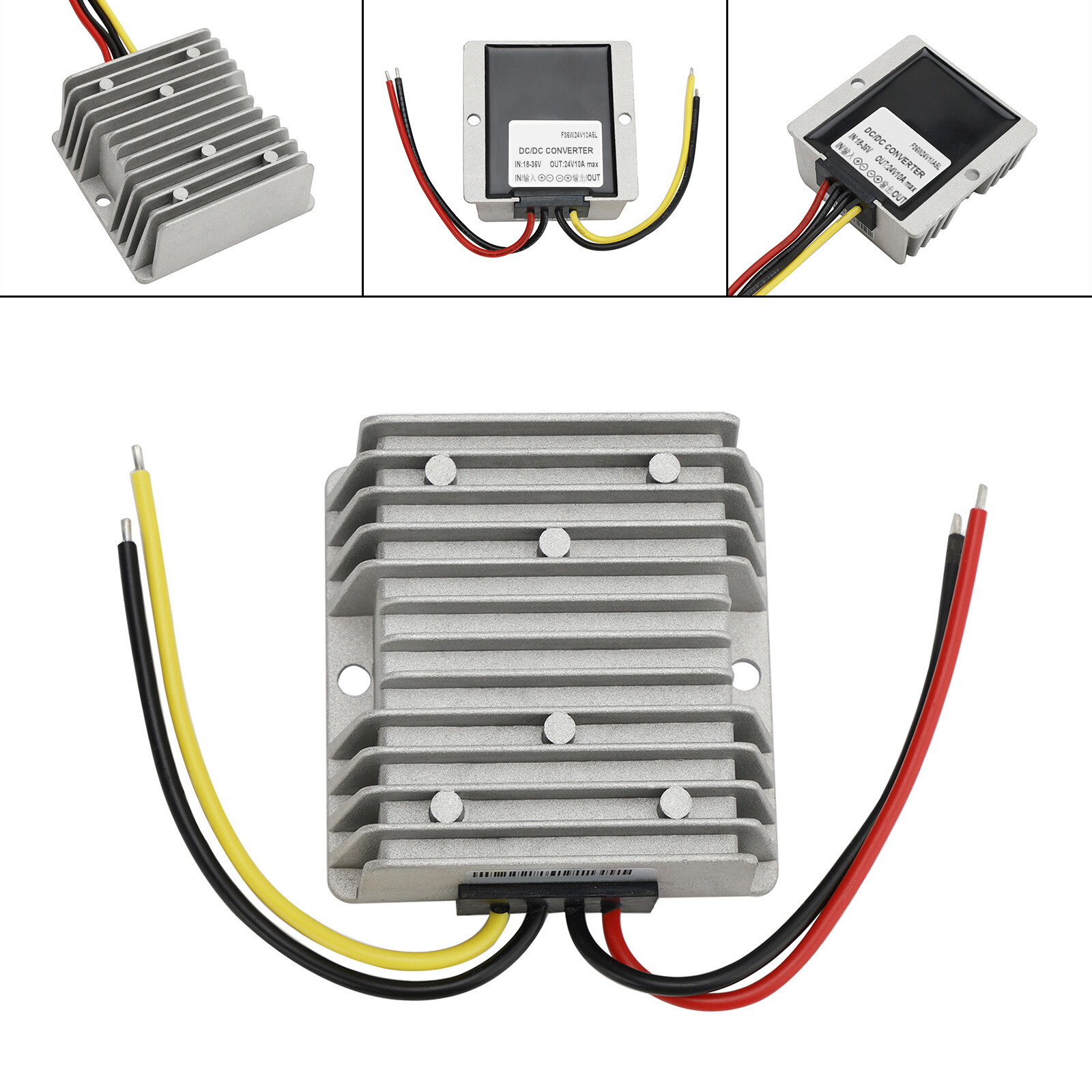 Waterproof DC 18-36V To DC 24V 10A Voltage Stabilizer Car Power Supply Regulator. Available Now for $30.67