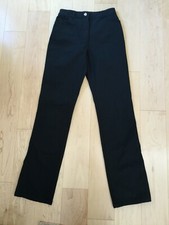 Vintage JAEGER Black Stretch Bootcut Jeans   Sz 4 TALL 43    Morocco   EUC