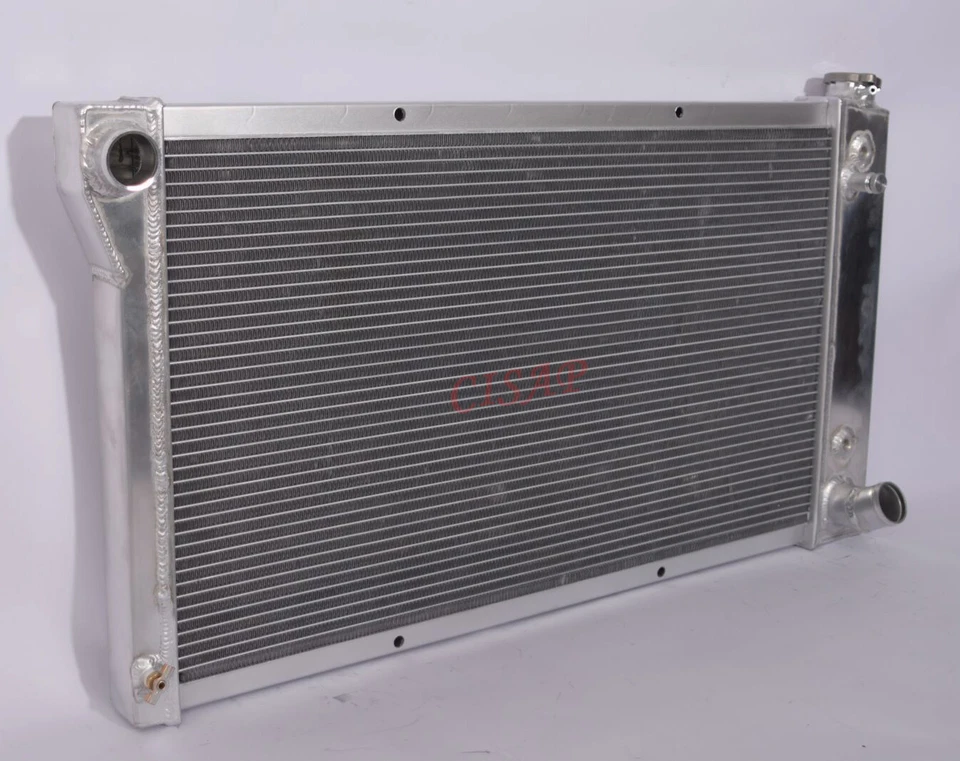 Radiador todo aluminio para GMC 1968-1972 C15/C1500 Suburban C25/C2500 3 filas Foto 4 de 4