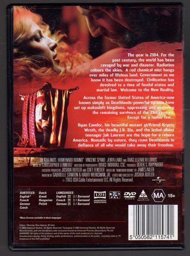 Deathlands: Homeward Bound (2003) DVD - RARE - Post Apocalyptic Sci Fi Horror - Picture 2 of 4