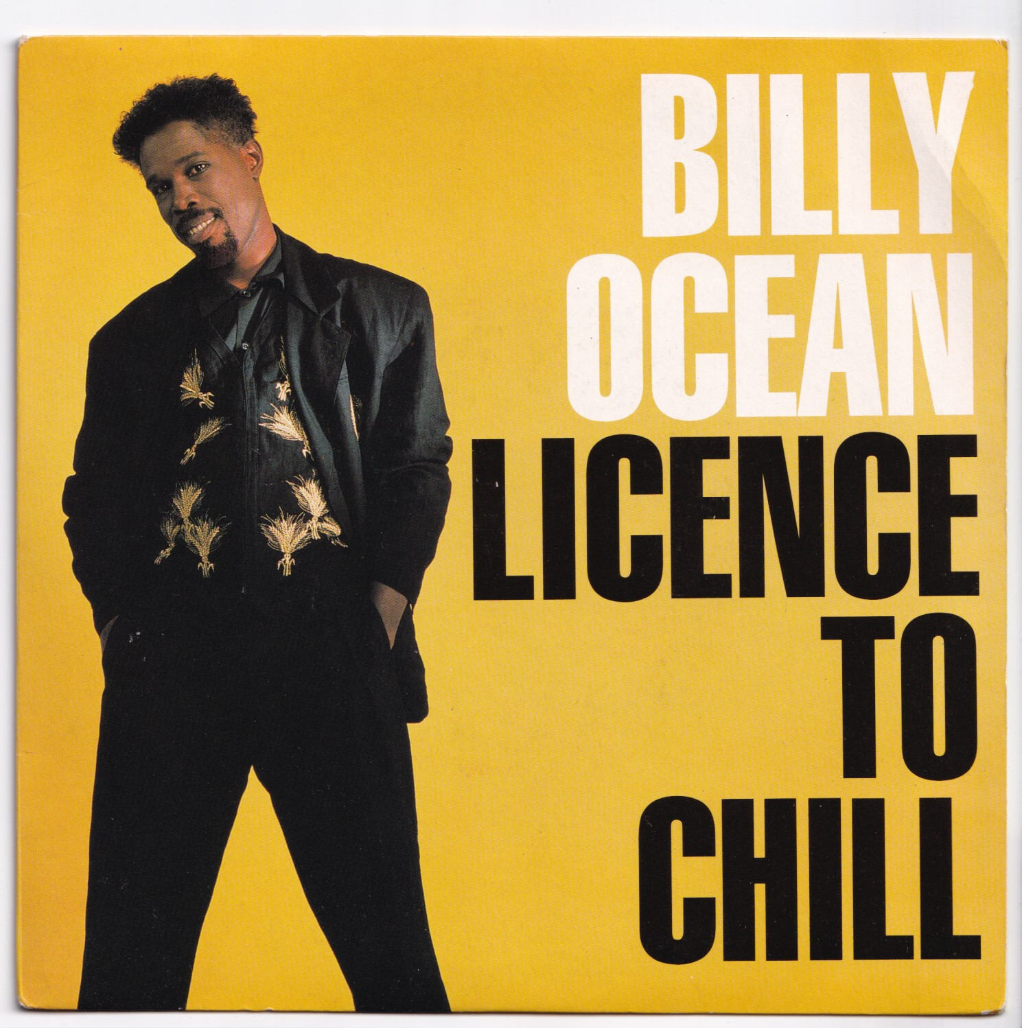 (nR90) Billy Ocean, Licence To Chill - 1989 - 7"" vinyl