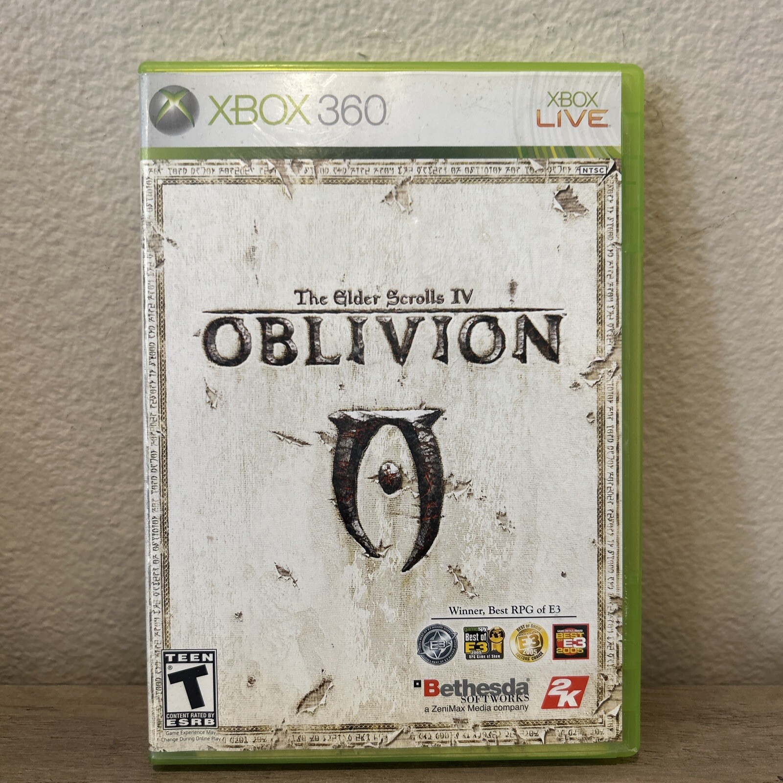 🔥 The Elder Scrolls IV Oblivion for Microsoft Xbox 360 with Manual🔥 ...