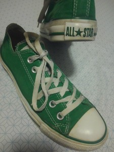green converse womens size 8