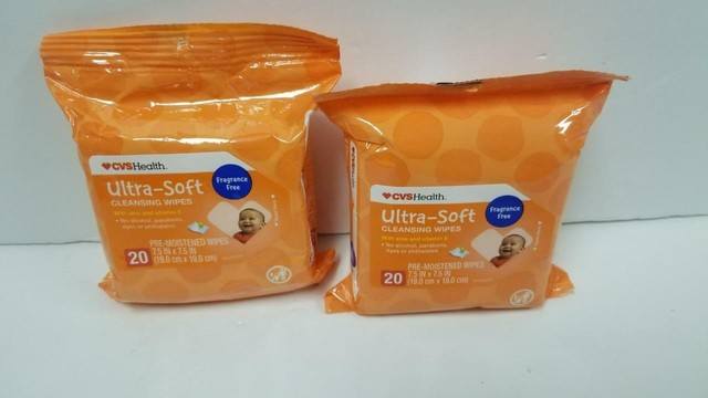CVS Pharmacy Health Ultra-Soft Pre-Moistened Cleansing Wipes () for ...