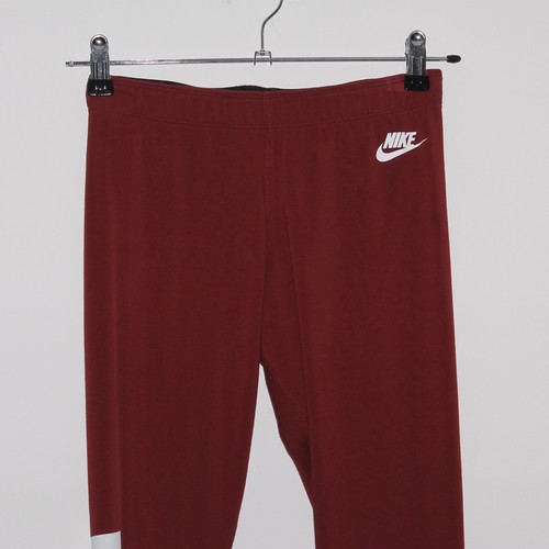 Nike Just Do It Run Damen-Leggings Fitnessstudio Yoga burgundisch Größe S - SMALL - Bild 4 von 6