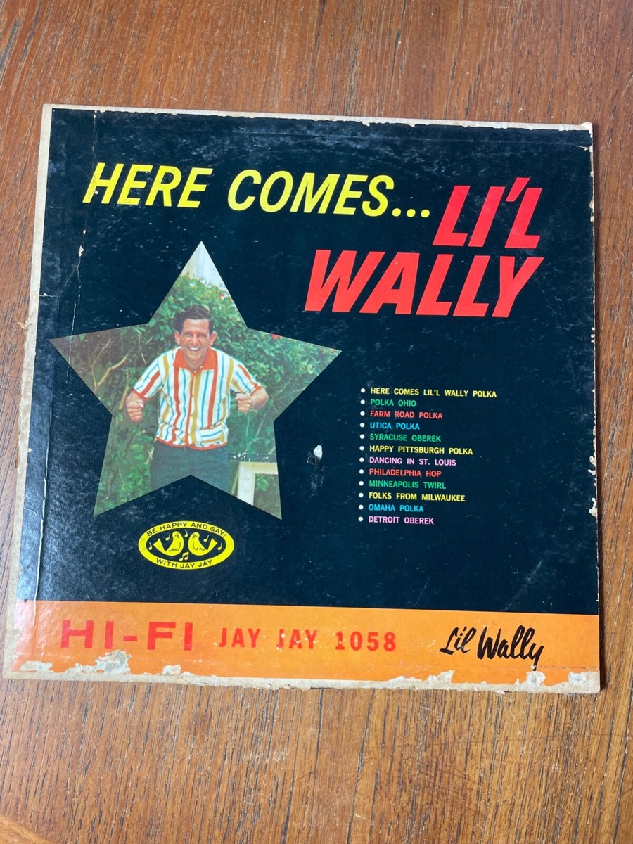 Lil Wally Here Comes Lil Wally Record Album Vinyl LP 1964 Folk