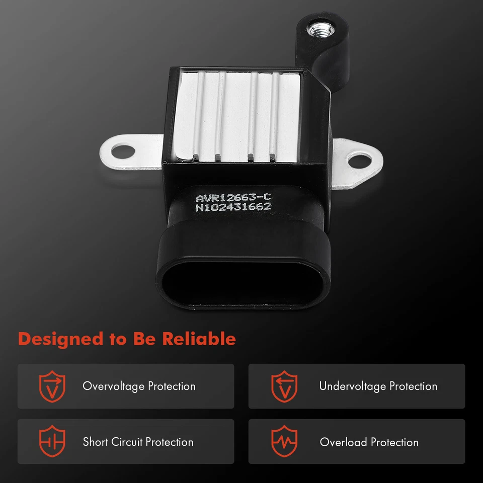 Regulador alternador 14,80 ± 0,3 voltios para Buick LeSabre Cadillac DeVille Pontiac Foto 4 de 4