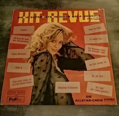 Lp Vinyl Die Allstar-Crew Hit Revue Folge 15 Populär 