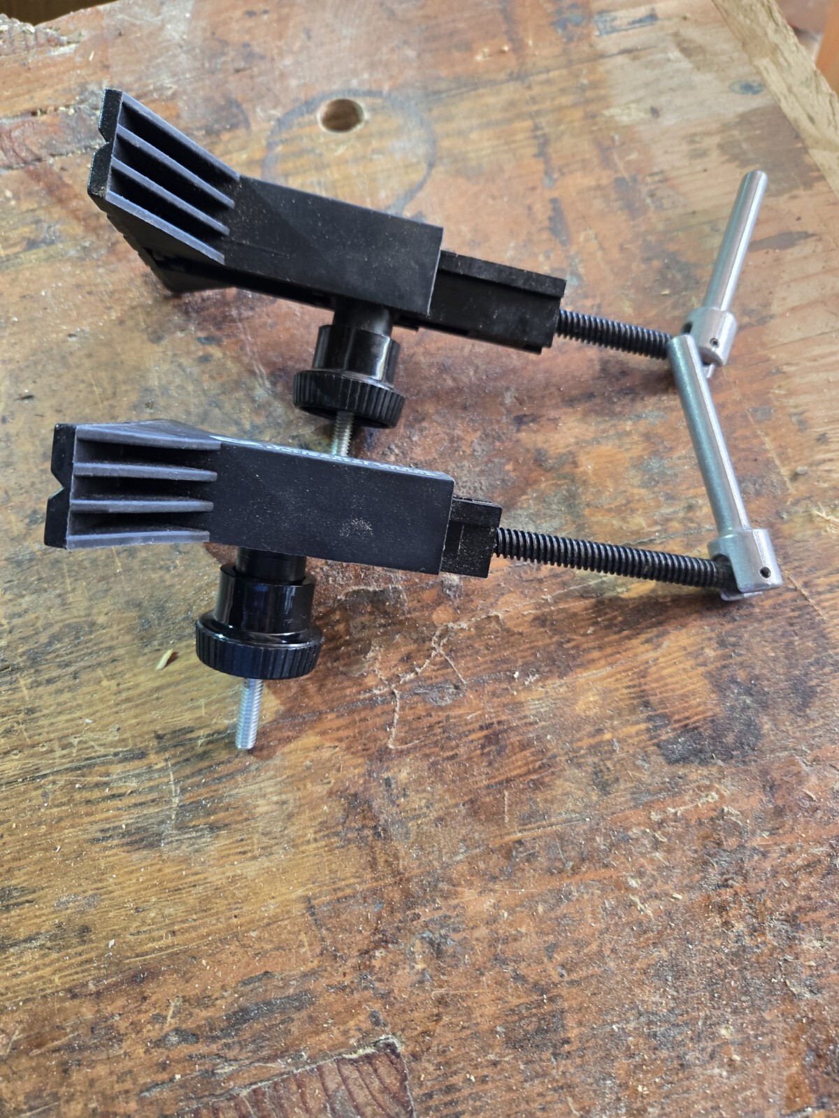 Pair Black And Decker Horizontal Clamp Workmate Attachments (2) eBay