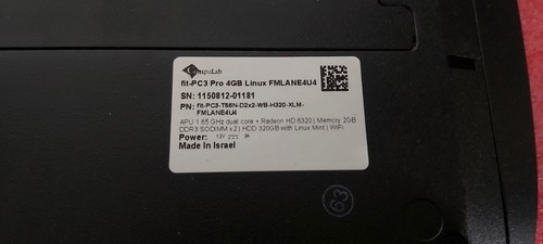 CompuLAB fit-PC3 Pro 4GB Linux FMLANE4U4 Mini PC Make Offers! UPS Shipping! A1 - Picture 4 of 4