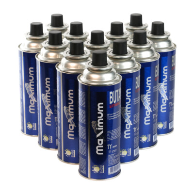 MaXimum/Diamond 12 Gaskartuschen Butan Gas 227 Gramm ES-01 Sommer Angebot