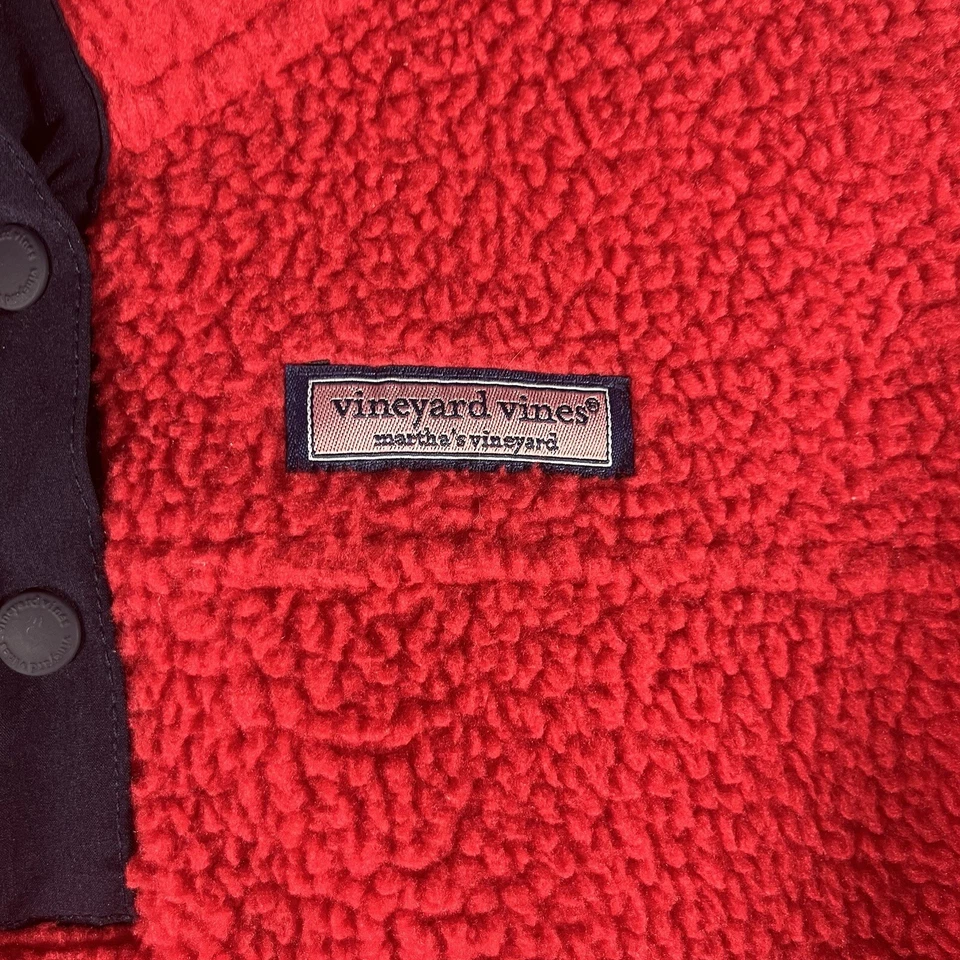Suéter Pullover Rojo Manga Larga Vineyard Vines Niñas Talla XL (16) Poliéster Foto 4 de 4