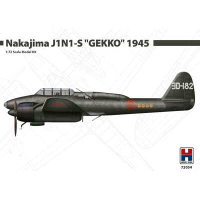 Hobby 2000 72054 Nakajima J1N1-S GEKKO 1945 Aircraft Scale 1/72 Hobby NEW