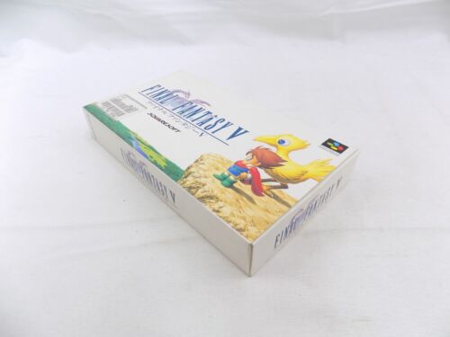 Boxed Nintendo Super Famicom Like New JPN Final Fantasy V - Picture 2 of 3