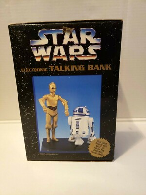 Star Wars Electronic Talking Bank R2-D2 & C-3PO - 1995 | eBay