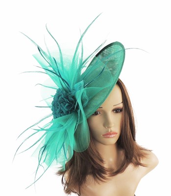 green ascot hat