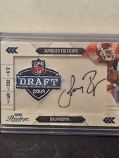 2009 Playoff Prestige - NFL Draft Class Draft Logo Patch Signatures #32 Juaquin