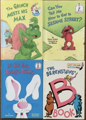 Lot of 4 - Bright and Early Books for Beginners + I Can Read it All by Myself