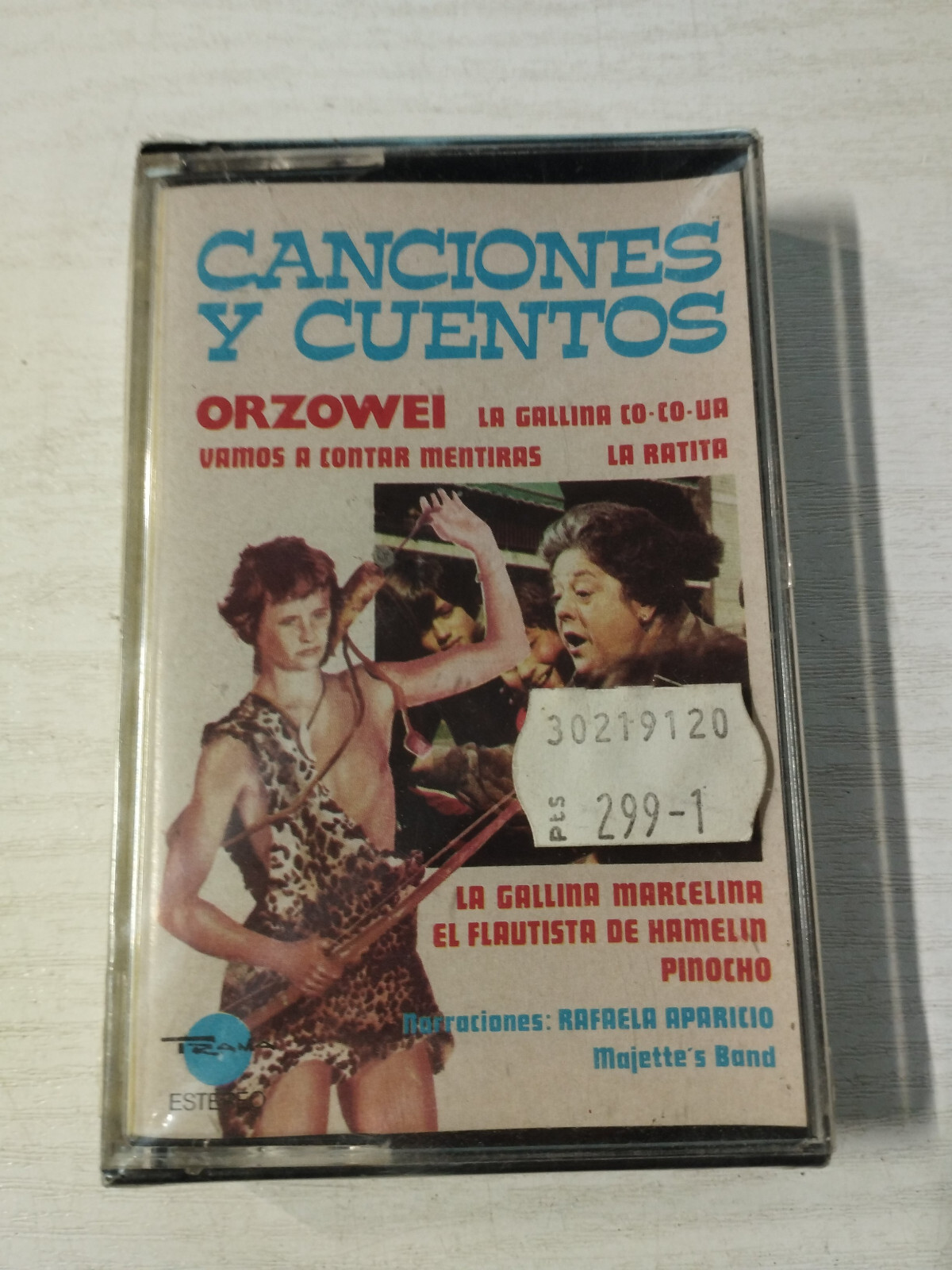 Infantil TV Vol 4 Canciones Y Cuentos Orzowei Pinocho Cassette Tape Cinta Nueva
