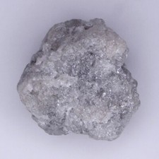 Rare 2.72 Carat Natural Loose Rough Raw Silver Grey Fancy Diamond For Ring