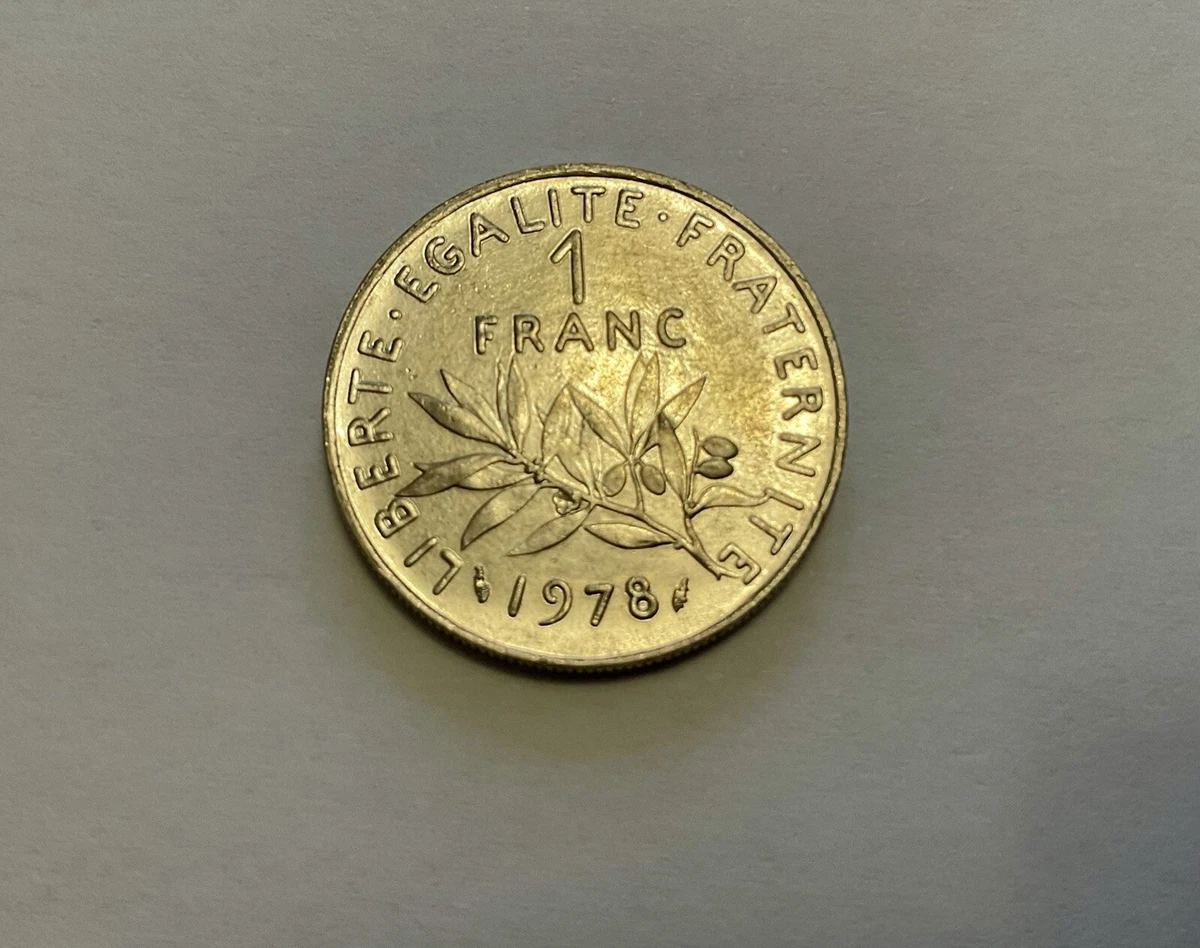 な　フランス　1 1 Franc 1978 for sale | eBay