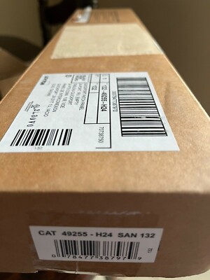 Leviton 49255-H24 Quickport Patch Panel 24-Port 1RU w/Cable Management Bar.