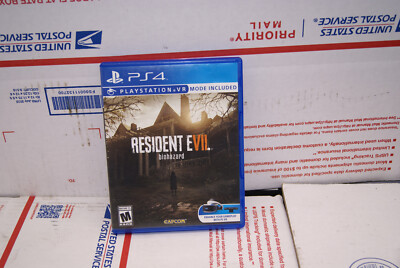 Resident Evil 7 Biohazard VR Mode Included PlayStation 4 PS4 Game with Case