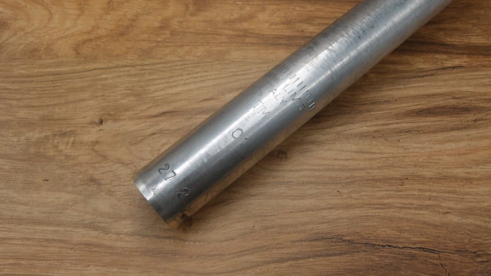 Tija de sillín lisa de aleación de aluminio 2001 ITM hecha en Italia para bicicleta de carretera MTB 27,2 mm Foto 3 de 4