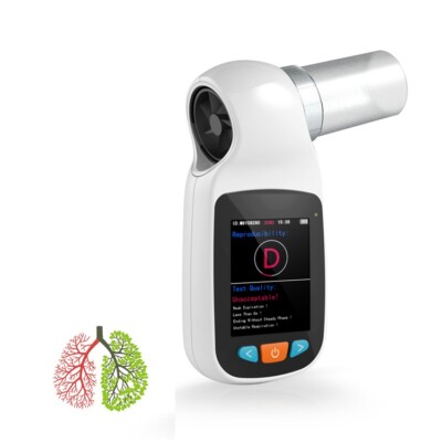 CONTEC Handheld Digital Spirometer Lungenfunktion Spirometrie,Bluetooth,SP70B