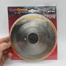 S630001 CHEF'S CHOICE Replacement Electric SLICER BLADE Models 630 / 632 W/ Box