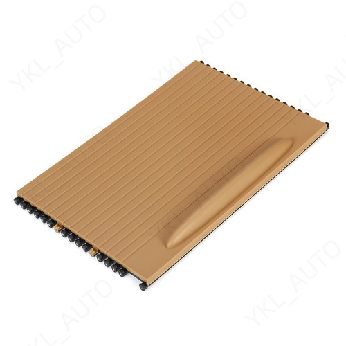 Front Console Cup Holder Roller Blind Cover Beige For Porsche Cayenne 2003-2010 - Picture 2 of 6