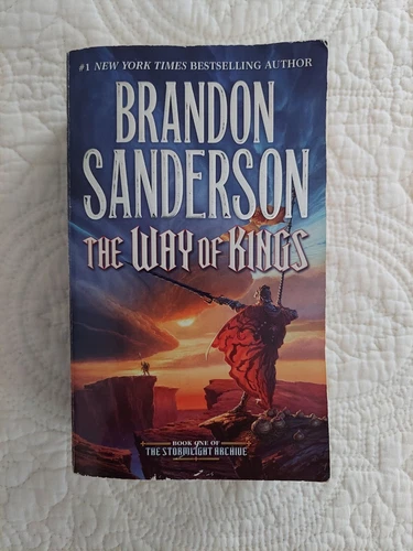 The Way of Kings SIGNED Inscription Paperback by Brandon Sanderson 2011