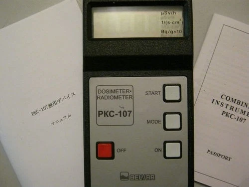 Belvar PKC- 107 GEIGER COUNTER RADIATION DETECTOR DOSIMETER PKC107 Gamma,Beta