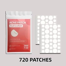 Hydrocolloid Pimple Patches 360/720pcs Acne Spot Treatment Invisible Dots