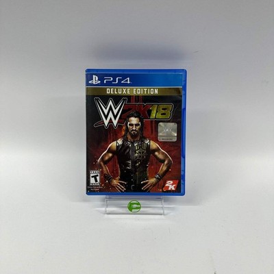 WWE 2K18 [Deluxe Edition] (Sony PlayStation 4 PS4, 2017)