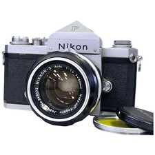 Nikon F Eye Level Early Model NIKKOR S Auto 50mm F1.4 Film Camera Body Lens Set