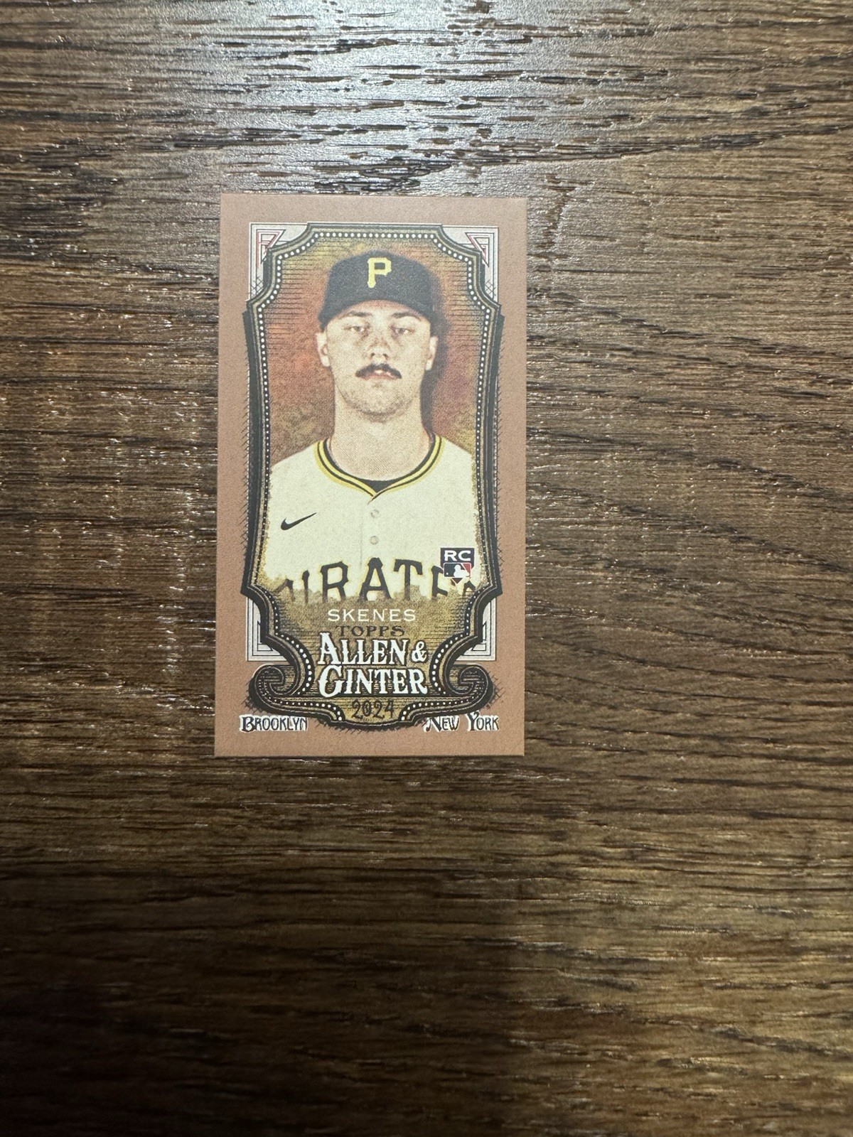 2024 Topps Allen & Ginter - Paul Skenes #282 Mini Gold Border (RC)