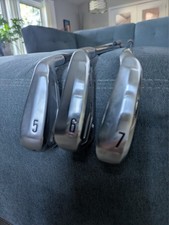 Srixon Zxi5/Zxi4 5, 6 and 7 irons with recoil dart f3 75 gram shafts