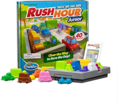 ThinkFun Rush Hour Junior Traffic Jam Logic Game STEM