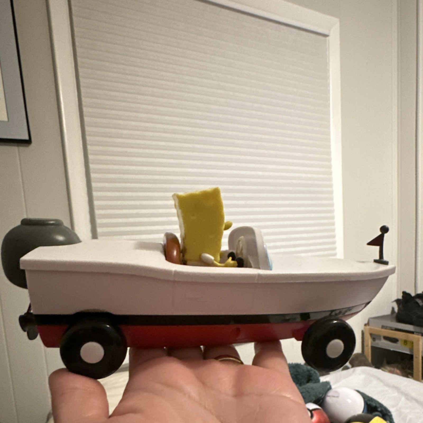 Nickelodeon SpongeBob SquarePants Boat Collectible Toy Animation Plastic