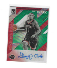 2019-20 Donruss Optic Basketball Signature Series Green Auto #SS-GCK Gary Clark