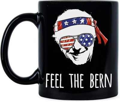 Feel the Bern Mug Bernie Sanders Coffee Mug US President Campaign Tea Cup 11oz