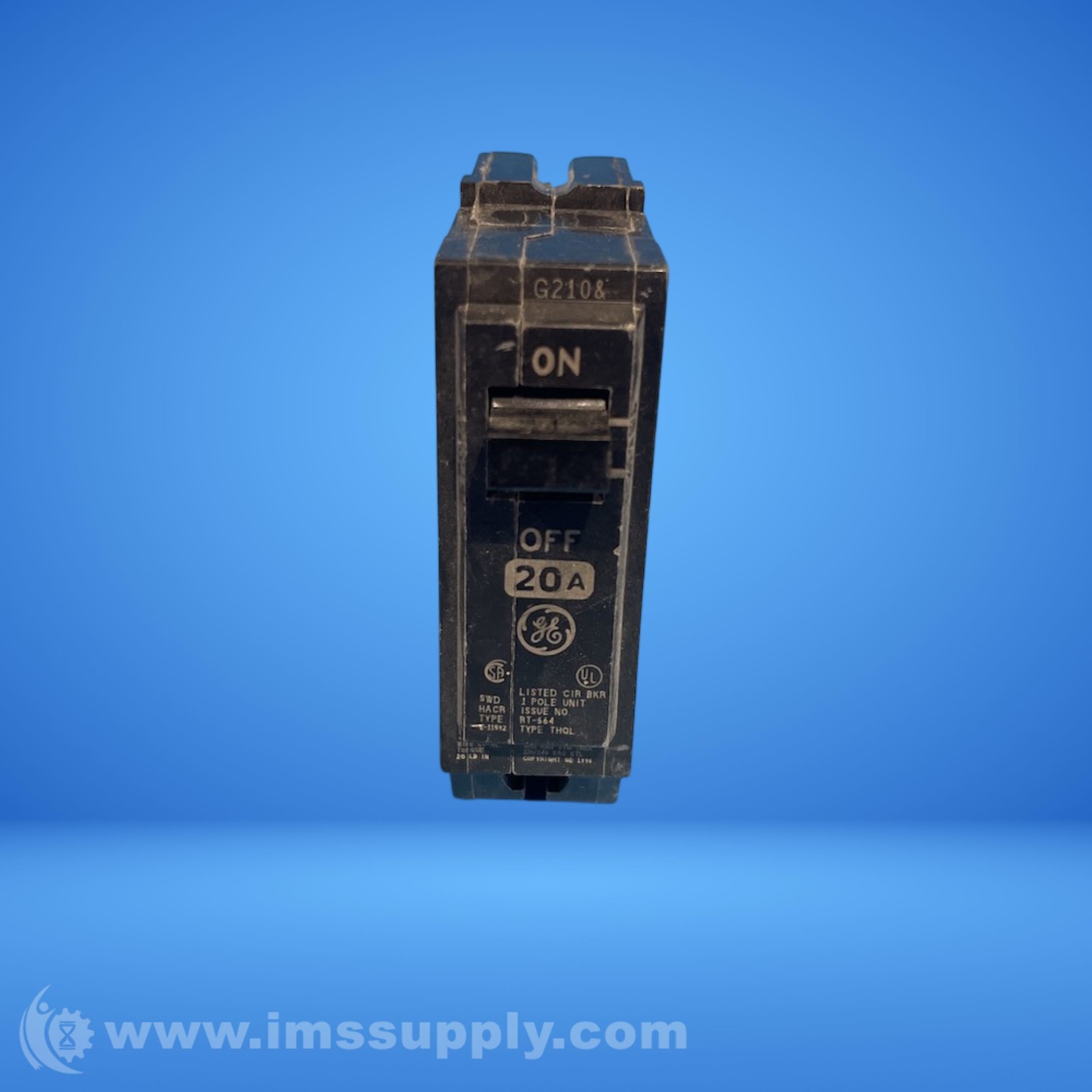 General Electric RT-664 1-Pole Circuit Breaker FNIP