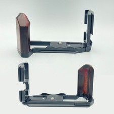 L-Bracket Support Bracket Accessory for Fuji X-T5 Camera Plate Solid Wood Grip