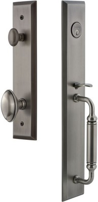 Grandeur FAVCGREDN_ESET_238 Fifth Avenue Solid Brass Rose Keyed - Grey