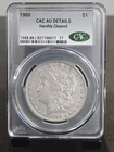 1900 CAC AU Details Silver Morgan Dollar! Silver!!! CAC!!!